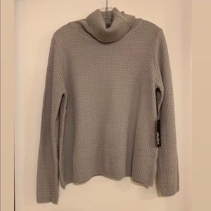 NWT Gray Cowl Neck Sweater